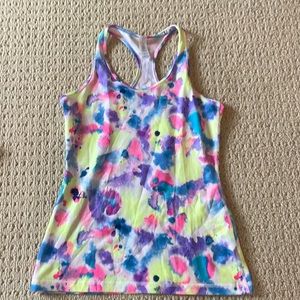 Ivivva Splatter Paint Racerback Tank